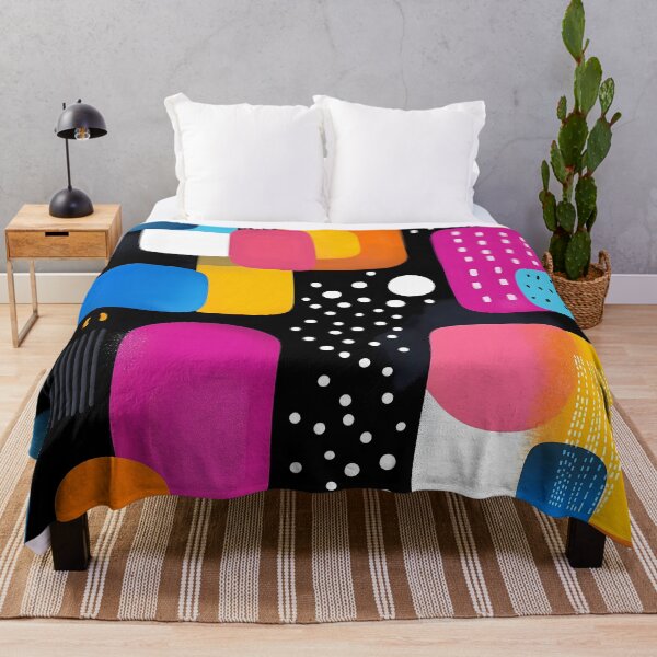 Item preview, Bold Geometric Pattern on Black designed and sold by Soul-Sparks.
