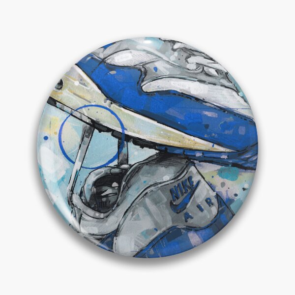Item preview, Nike AirMax1 OG blue art designed and sold by GalleryKauffeld.