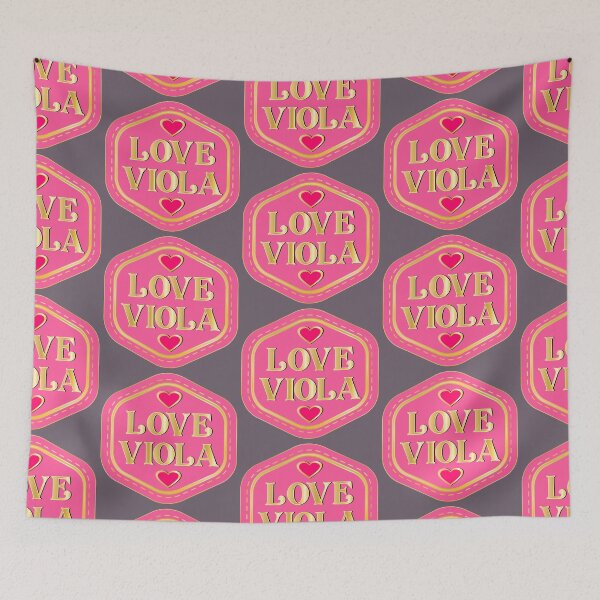 Item preview, LOVE VIOLA designed and sold by minimalartstory.