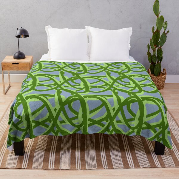 Item preview, Copy of Green Vines Street Art Aesthetic Pattern designed and sold by JashJhaveri.