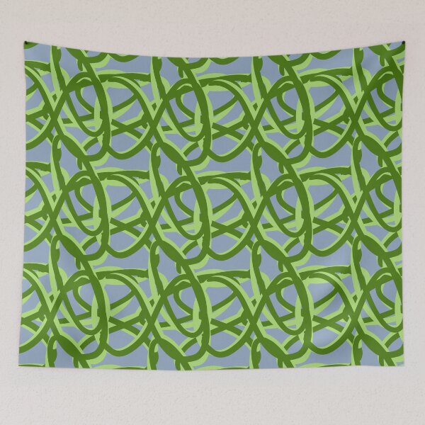 Item preview, Copy of Green Vines Street Art Aesthetic Pattern designed and sold by JashJhaveri.