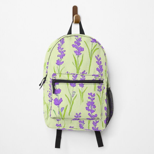 Item preview, Purple Lavender Flowers with Green Leaves designed and sold by DigitalGemArt.