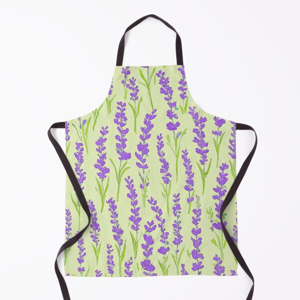 Item preview, Purple Lavender Flowers with Green Leaves designed and sold by DigitalGemArt.
