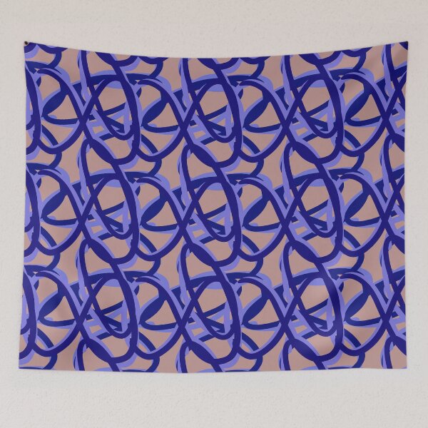 Item preview, Purple Vines Street Art Aesthetic Pattern designed and sold by JashJhaveri.