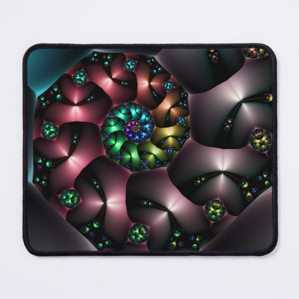 Item preview, Spiral of Colourful Shapes designed and sold by pinkal.