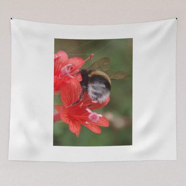 Item preview, Bee, Flower And Spider Thread designed and sold by lezvee.