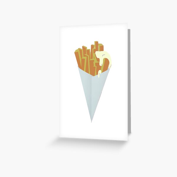 Item preview, Belgian fries with mayonaise designed and sold by k3rstman1.