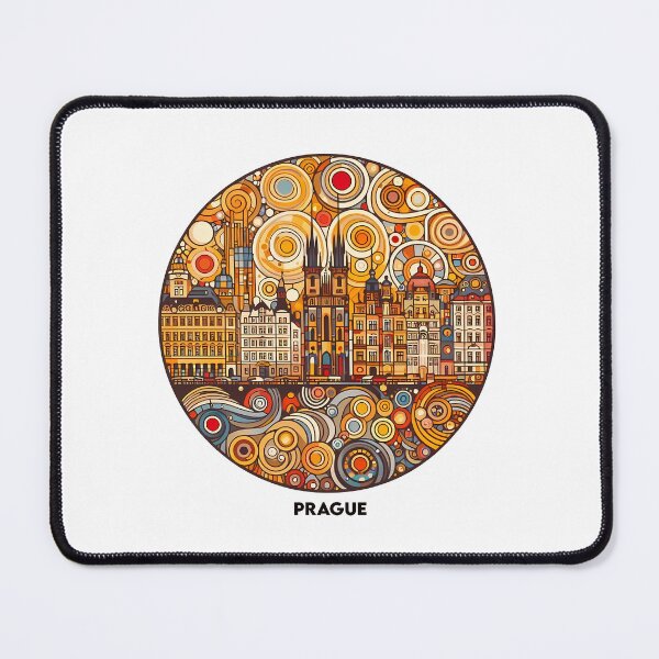 Item preview, Prague – Minimalist Cubic Art Celebrating the City of a Hundred Spires designed and sold by OzzFrequency.