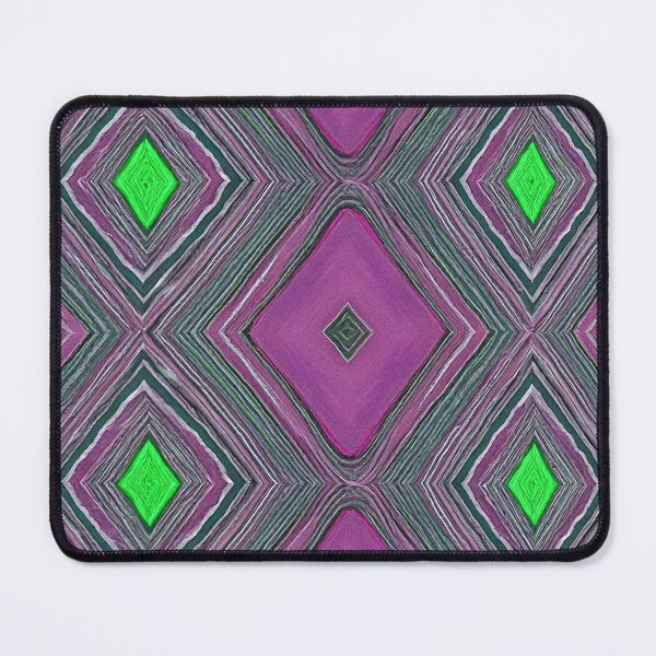 Item preview, Pink and Green Marquise Pattern designed and sold by DigitalGemArt.