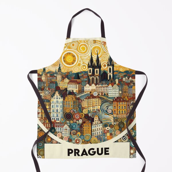 Item preview, Prague – Minimalist Cubic Art Celebrating the City of a Hundred Spires designed and sold by OzzFrequency.