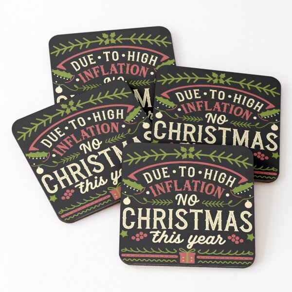 Item preview, Funny Christmas Inflation Design | No Christmas This Year designed and sold by FocusedPatterns.