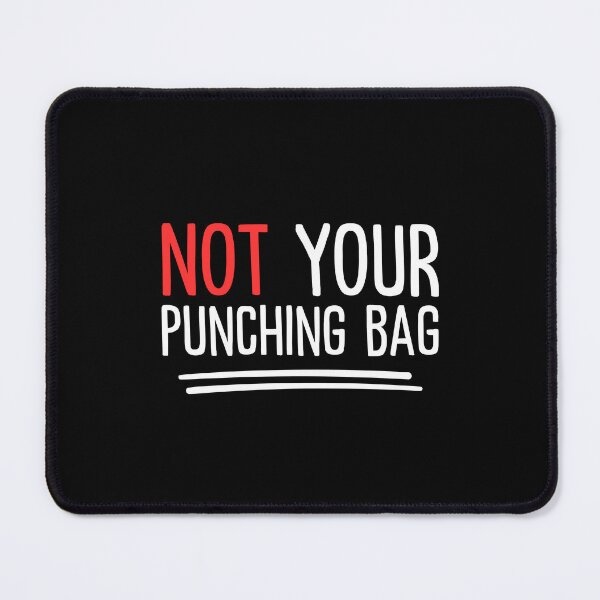 Item preview, Emotional Abuse - Not Your Punching Bag designed and sold by musthavewords.