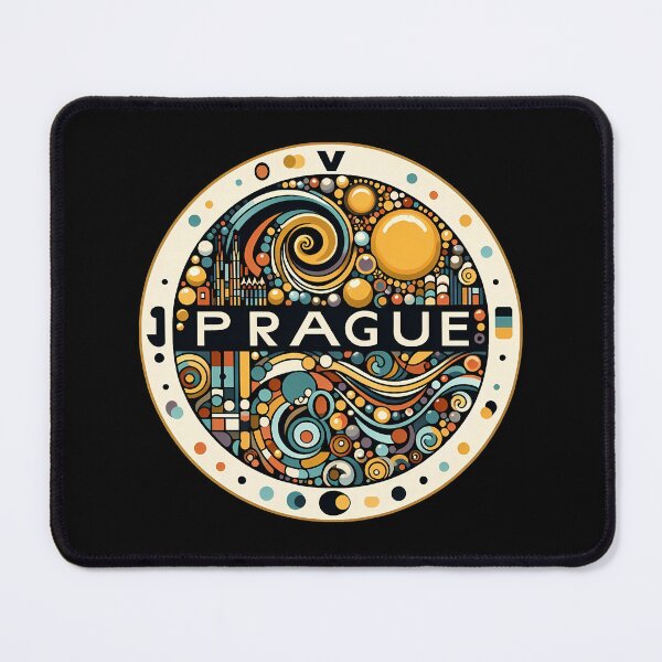 Item preview, Prague – Minimalist Cubic Art Celebrating the City of a Hundred Spires designed and sold by OzzFrequency.