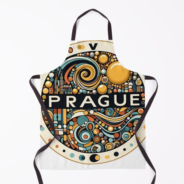 Item preview, Prague – Minimalist Cubic Art Celebrating the City of a Hundred Spires designed and sold by OzzFrequency.