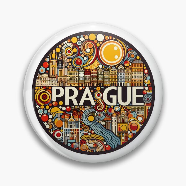 Item preview, Prague – Minimalist Cubic Art Celebrating the City of a Hundred Spires designed and sold by OzzFrequency.