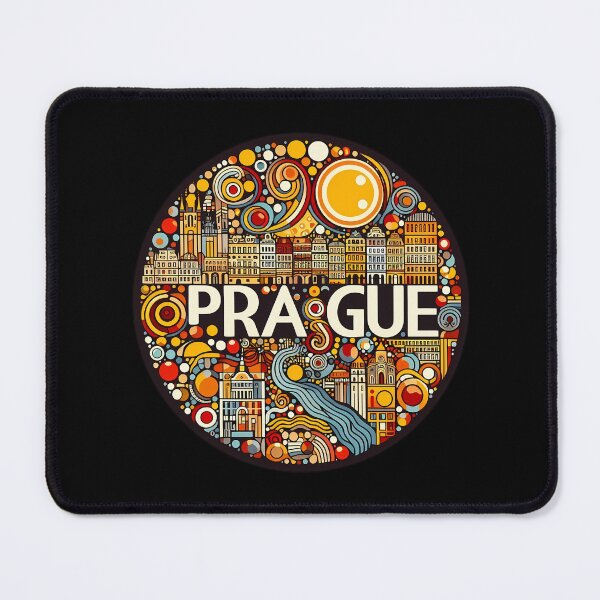 Item preview, Prague – Minimalist Cubic Art Celebrating the City of a Hundred Spires designed and sold by OzzFrequency.