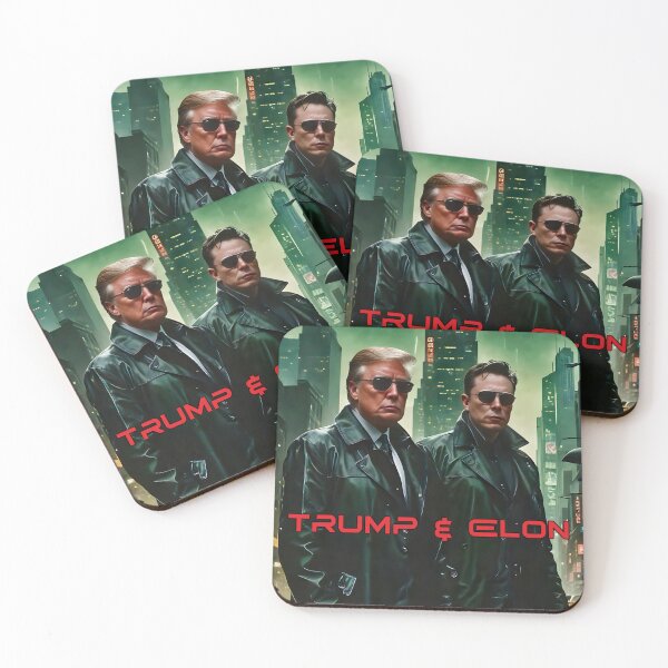 Item preview, Trump and Elon Enter the Matrix designed and sold by Sassysue72.