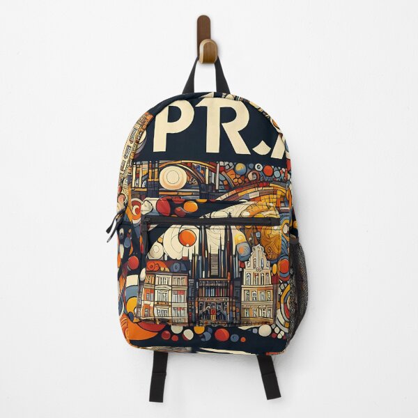 Item preview, Prague – Minimalist Cubic Art Celebrating the City of a Hundred Spires designed and sold by OzzFrequency.