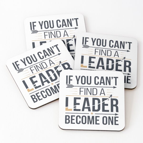 Item preview, Become a Leader - Motivational Leadership Quote Design designed and sold by MystiqSlav.