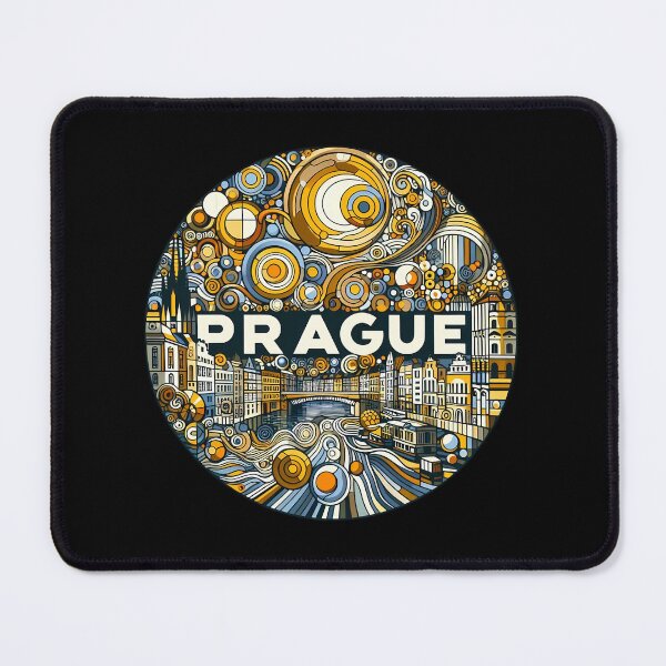 Item preview, Prague – Minimalist Cubic Art Celebrating the City of a Hundred Spires designed and sold by OzzFrequency.