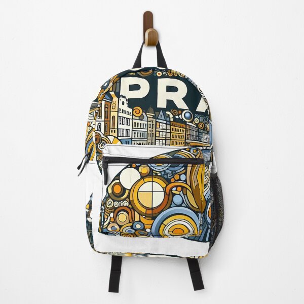 Item preview, Prague – Minimalist Cubic Art Celebrating the City of a Hundred Spires designed and sold by OzzFrequency.