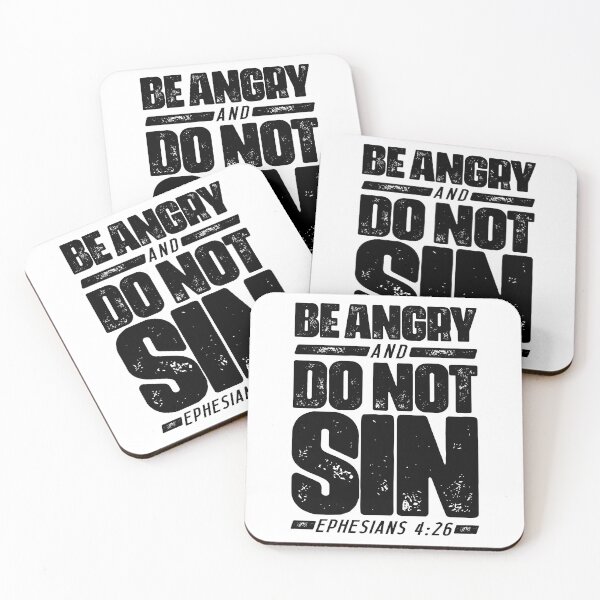 Item preview, Ephesians 4:26 Be Angry and Do Not Sin designed and sold by plushism.