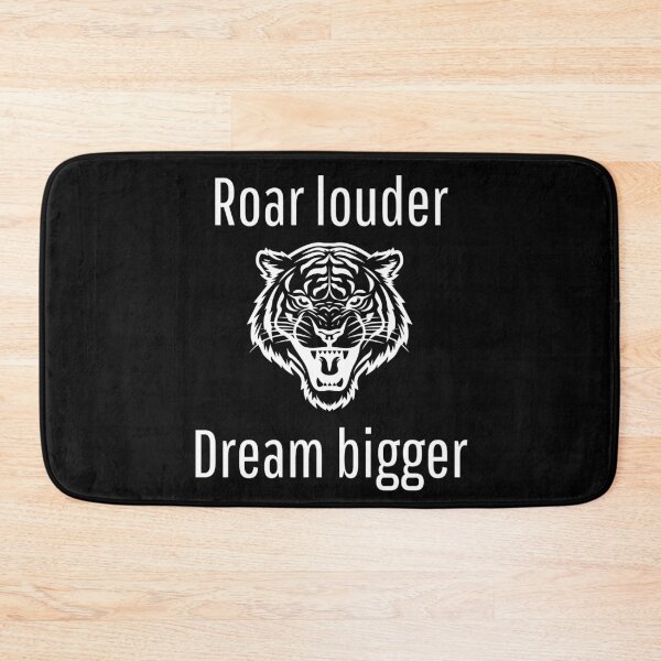 Item preview, Roar Louder, Dream Bigger - white designed and sold by VasInd.