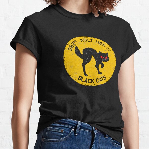Item preview, US Army - 282nd Aslt. Hel. Co. Black Cats - Tagged - Grunge Style  designed and sold by pzd501.