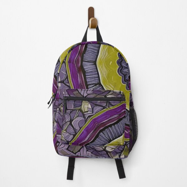 Item preview, Purple, Yellow, Green Kaleidoscopic Circle Design designed and sold by DigitalGemArt.