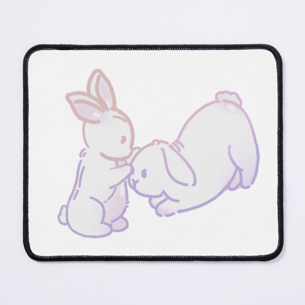 Item preview, Twin rabbits rainbow designed and sold by joinspn18.