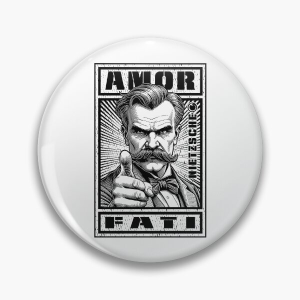 Item preview, Amor Fati Nietzsche Funny Philosophy Propaganda Fate Quote designed and sold by GrandeDuc.