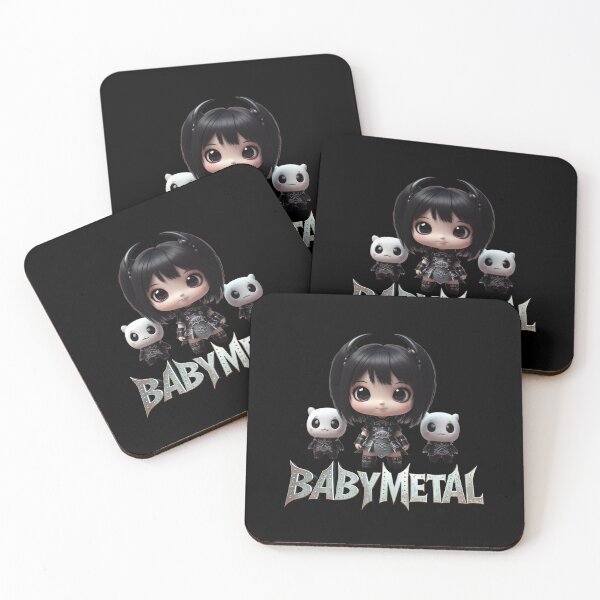 Item preview, BABYMETAL, Kawaii CGI Character, Unique Logo designed and sold by Burn-Ego.