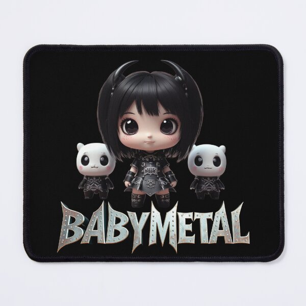 Item preview, BABYMETAL, Kawaii CGI Character, Unique Logo designed and sold by Burn-Ego.