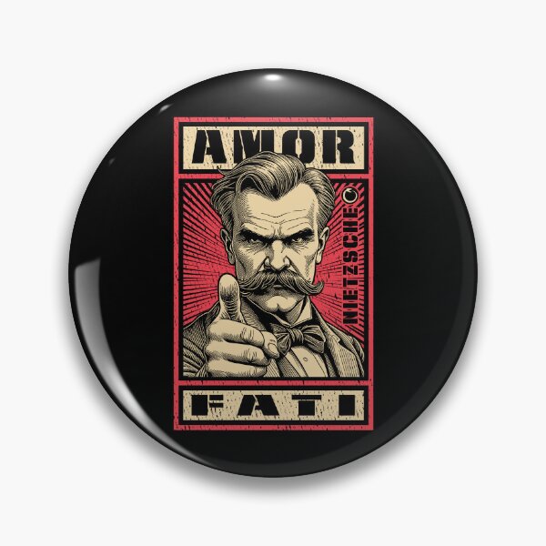 Item preview, Amor Fati Nietzsche Funny Philosophy Propaganda Fate Quote designed and sold by GrandeDuc.