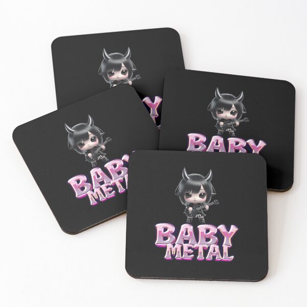Item preview, BABYMETAL, Kawaii Character, Unique 3D Logo designed and sold by Burn-Ego.