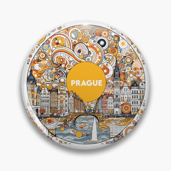 Item preview, Prague – Minimalist Cubic Art Celebrating the City of a Hundred Spires designed and sold by OzzFrequency.