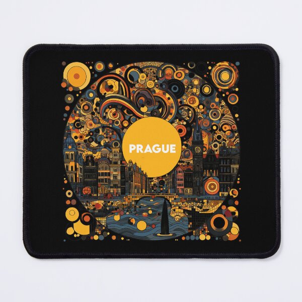 Item preview, Prague – Minimalist Cubic Art Celebrating the City of a Hundred Spires designed and sold by OzzFrequency.