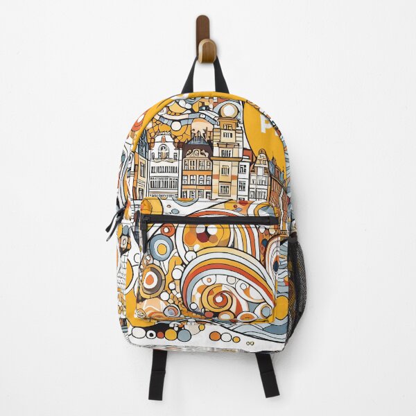 Item preview, Prague – Minimalist Cubic Art Celebrating the City of a Hundred Spires designed and sold by OzzFrequency.