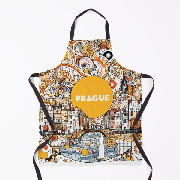 Item preview, Prague – Minimalist Cubic Art Celebrating the City of a Hundred Spires designed and sold by OzzFrequency.