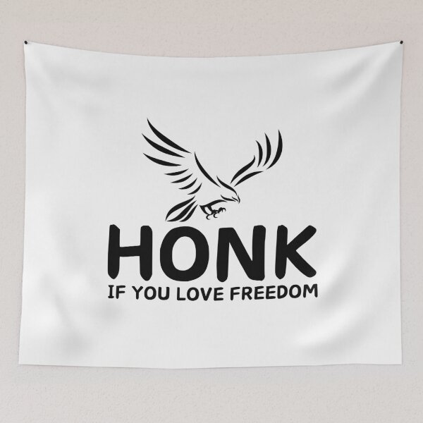 Item preview, Patriot Bumper - Honk if You Love Freedom designed and sold by musthavewords.