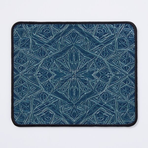 Item preview, Blue Embossed Star Pattern designed and sold by DigitalGemArt.
