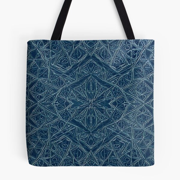 Item preview, Blue Embossed Star Pattern designed and sold by DigitalGemArt.