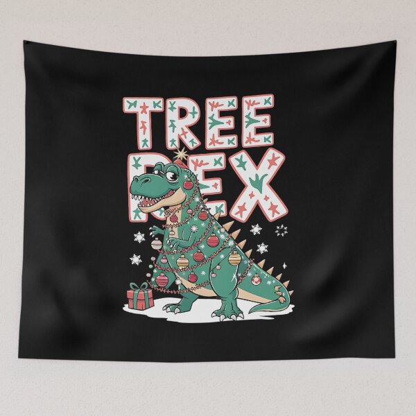 Item preview, Tree Rex Dinosaur Christmas Pun designed and sold by DomTeesHaven.