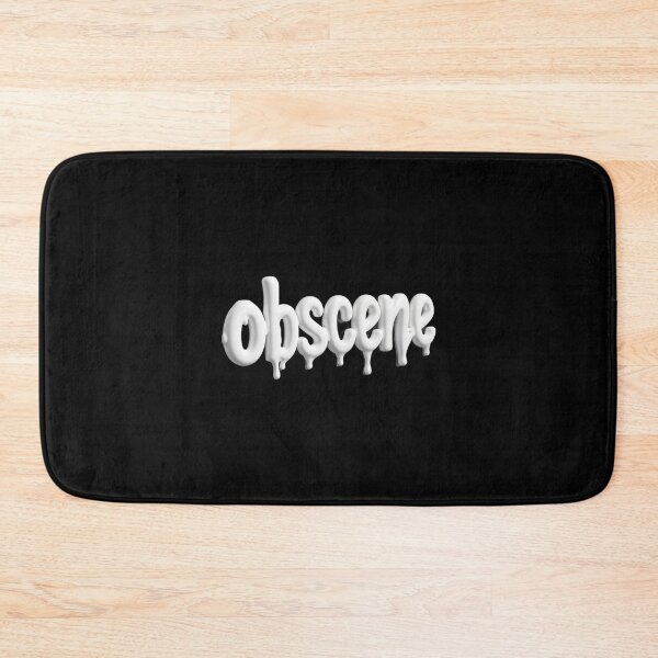 Item preview, Obscene, 3D Font, White Liquid designed and sold by Burn-Ego.