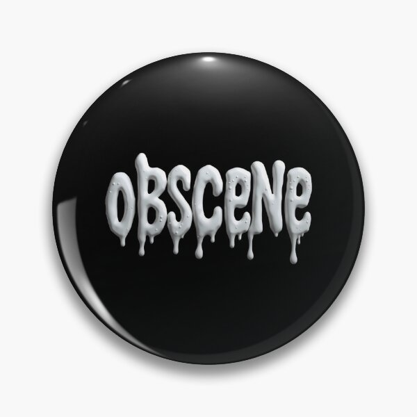 Item preview, Obscene, Dripping Font, White Liquid designed and sold by Burn-Ego.