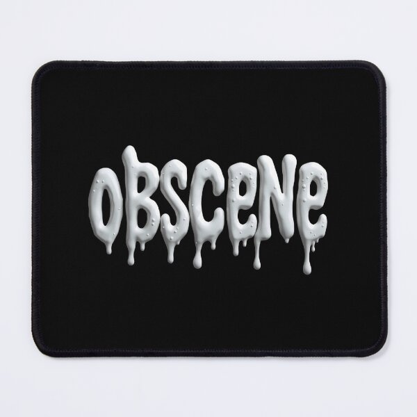 Item preview, Obscene, Dripping Font, White Liquid designed and sold by Burn-Ego.
