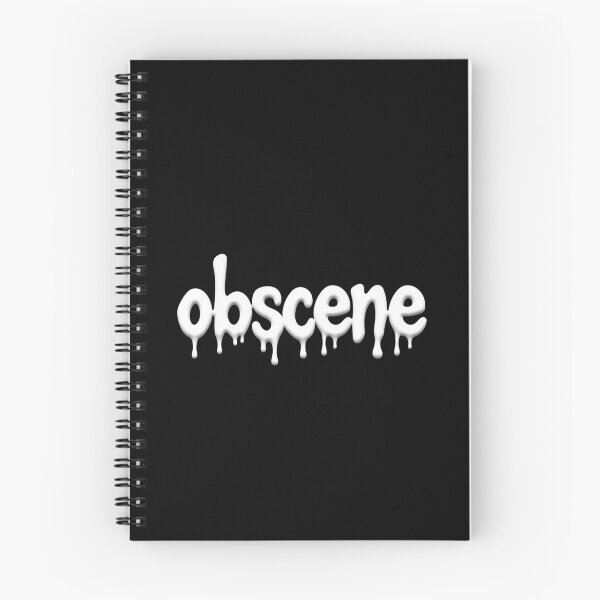Item preview, Obscene, Slimy Font, White Liquid designed and sold by Burn-Ego.