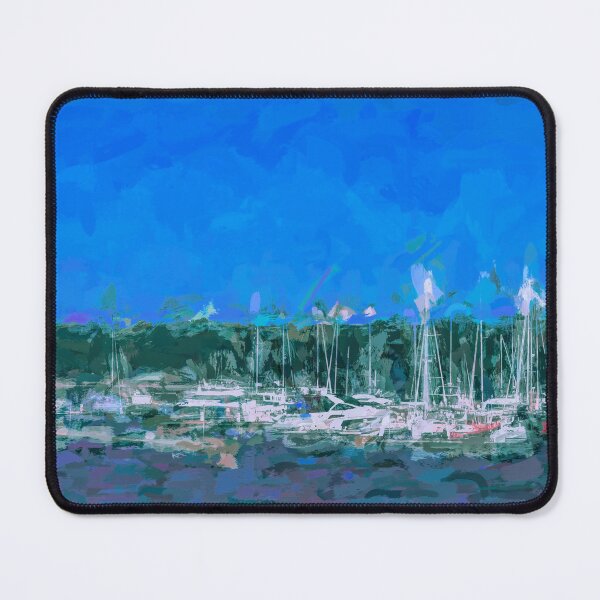 Item preview, A Marina Landscape designed and sold by bertsworks300.