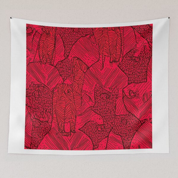 Item preview, Abstract Red and Black  designed and sold by DigitalGemArt.