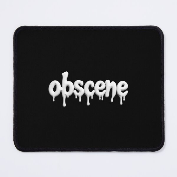 Item preview, Obscene, Wet Font, White Liquid designed and sold by Burn-Ego.